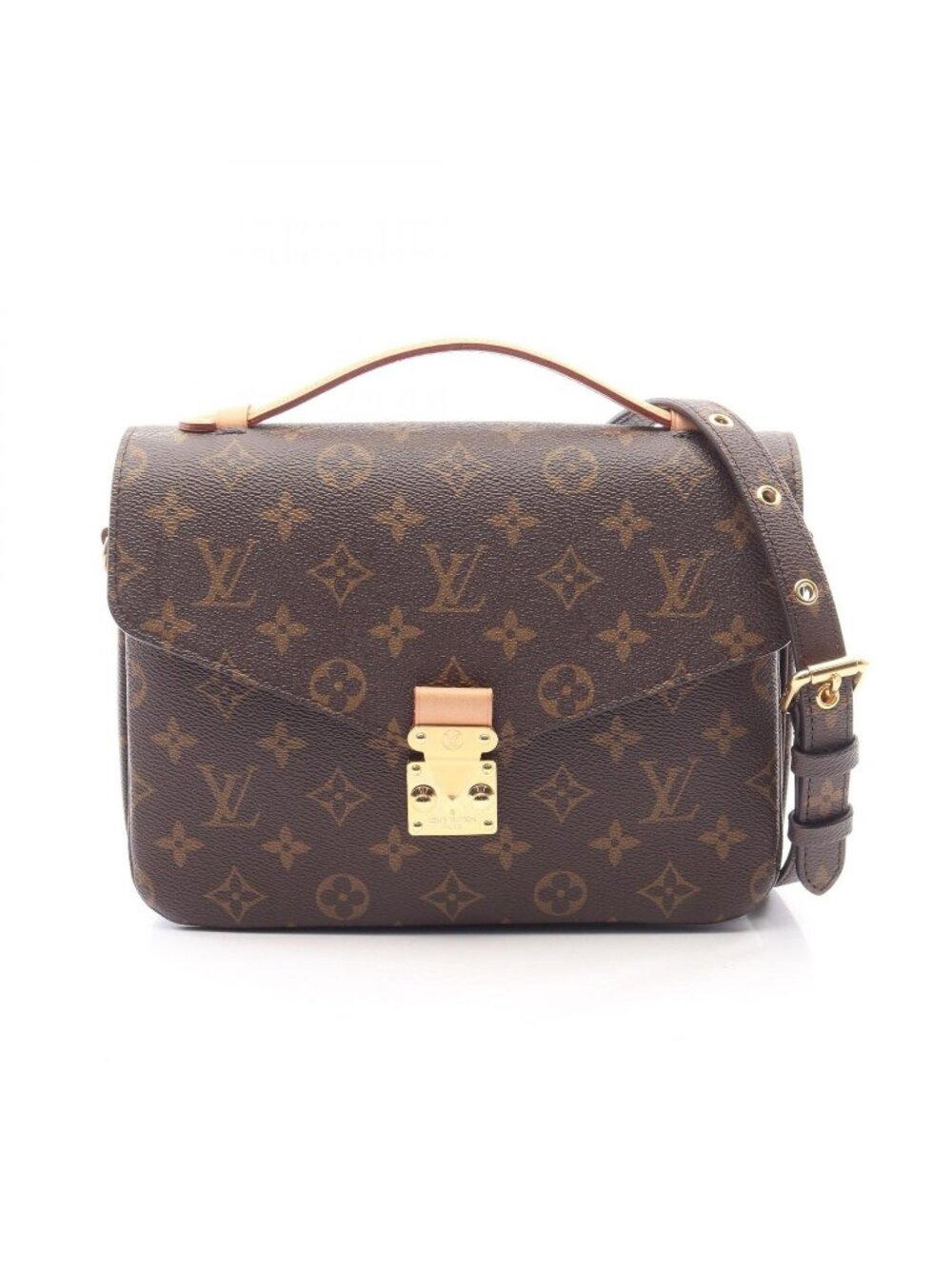 Louis Vuitton Handbag Pochette Metis MM Leather